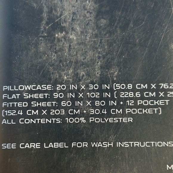 NFL Team Kansas City Chiefs Logo Queen Sheet Set - White and Red - Picture 4 of 5